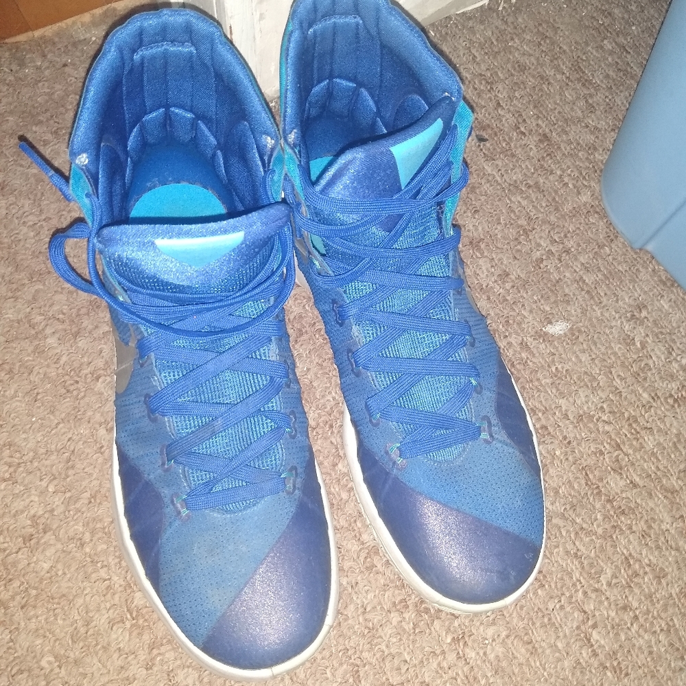 Nike 2015 blue hyperdunks
